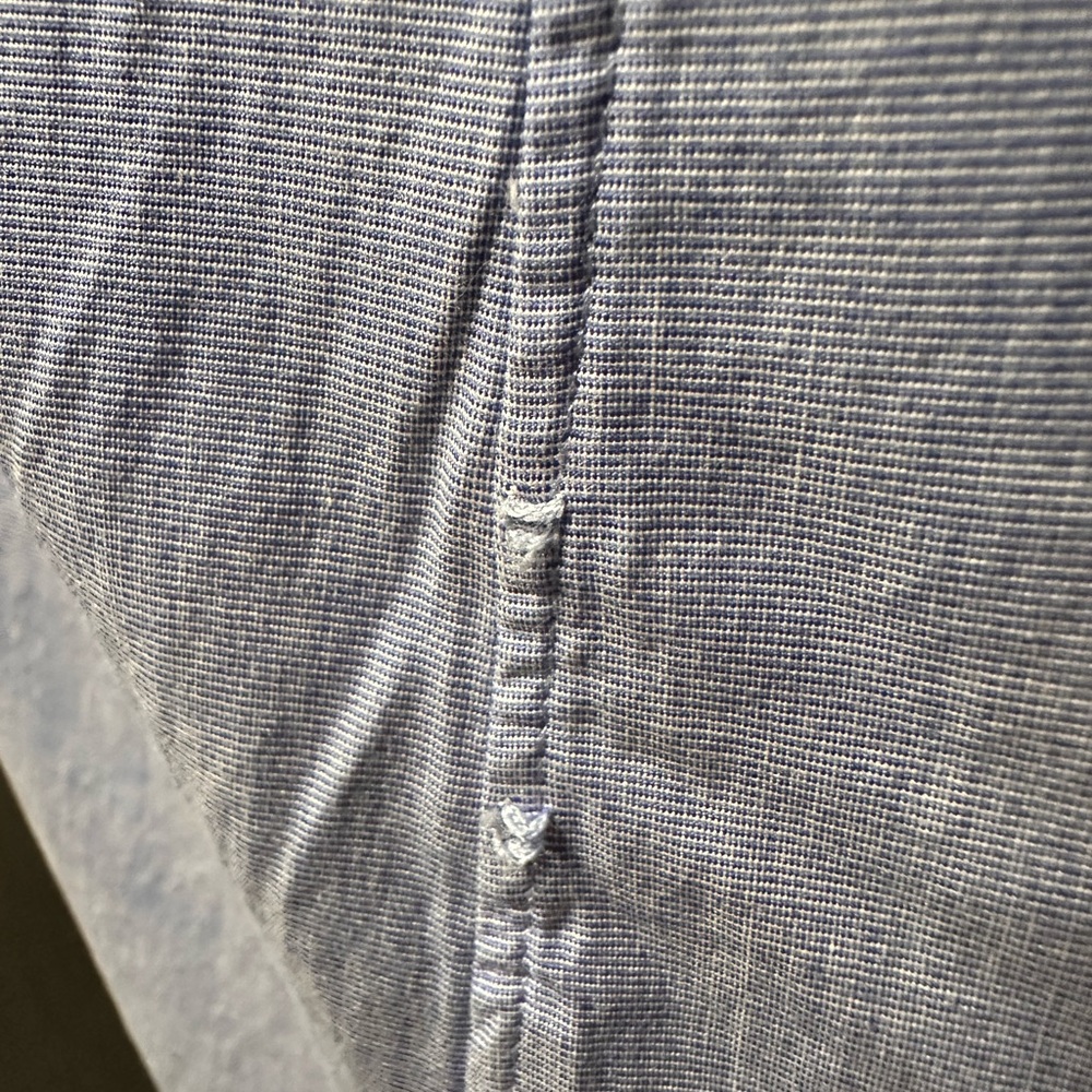 2 for $20 J. Crew Light Blue Women's Button-Down Shirt - Picture 7 of 8